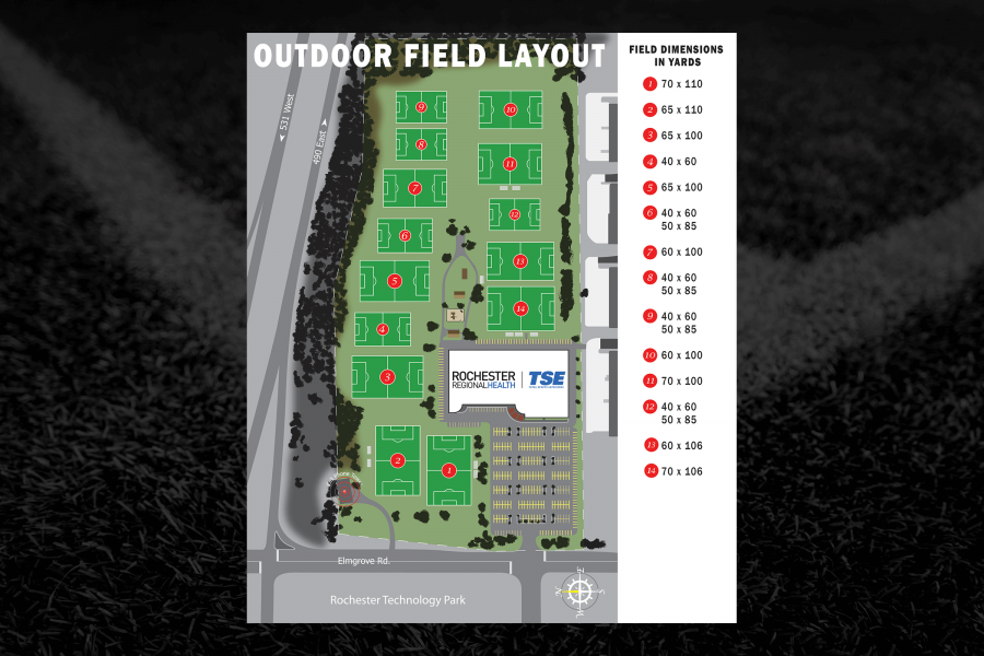 TSE Gates Outdoor Field Map